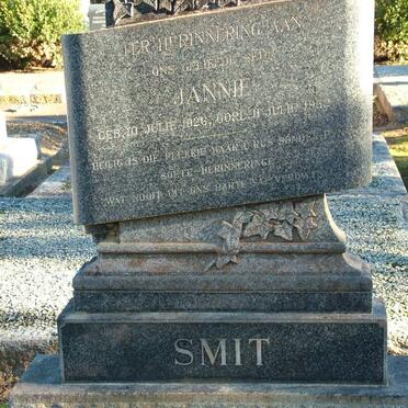 SMIT Jannie 1926-1952
