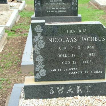 SWART Nicolaas Jacobus 1948-1973
