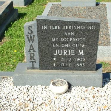 SWART Jurie M. 1909-1985