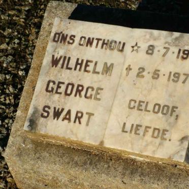 SWART Wilhelm George 1916-1976