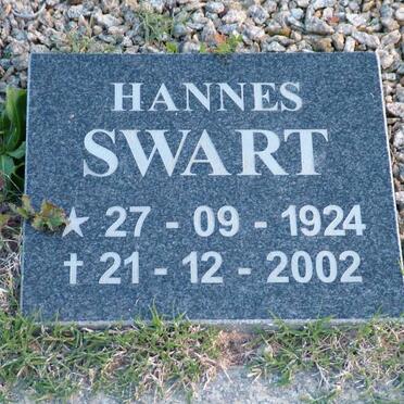 SWART Hannes 1924-2002