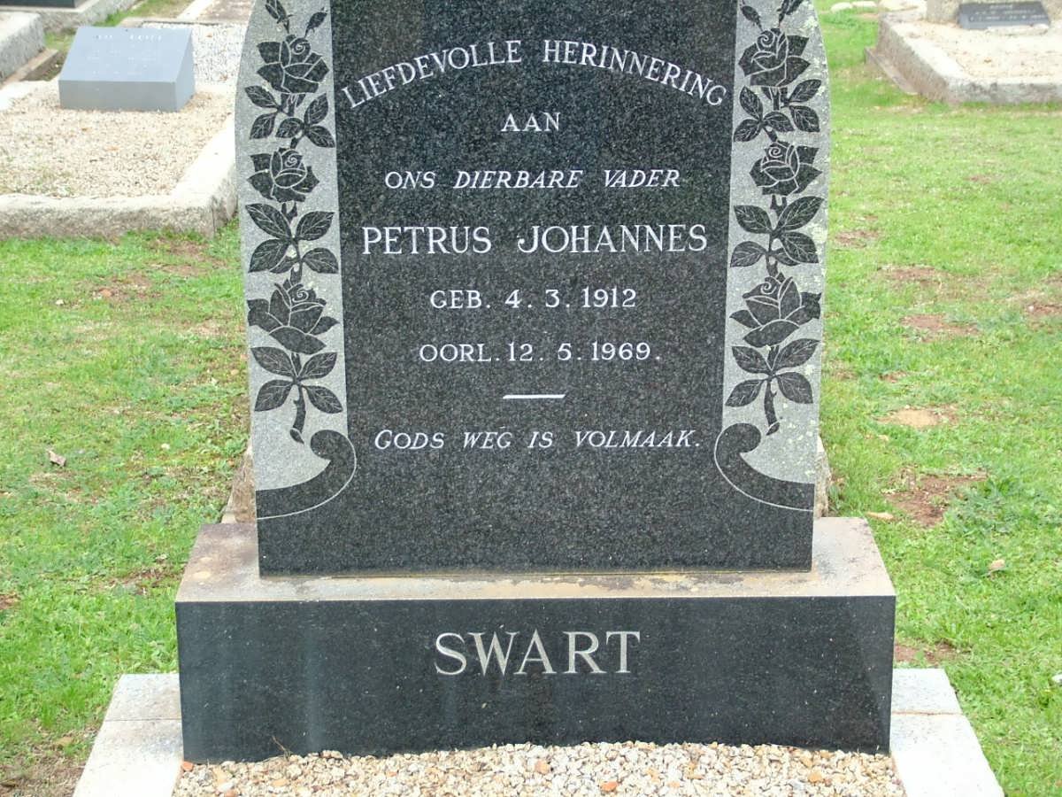 SWART Petrus Johannes 1912-1969