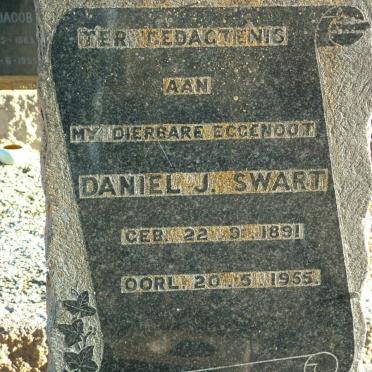 SWART Daniel J. 1891-1955