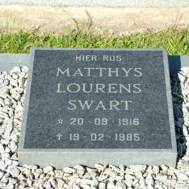 SWART Matthys Lourens 1916-1985