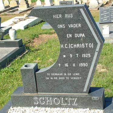 SCHOLTZ H.C. 1925-1990