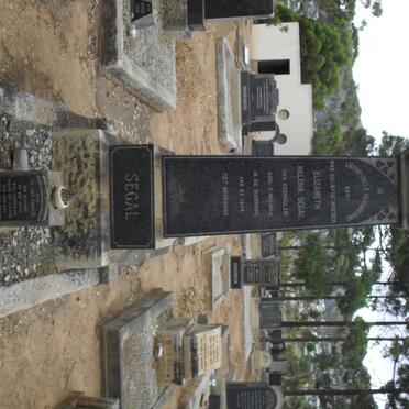SEGAL Elizabeth Helena nee VERMEULEN -1944