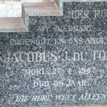 TOIT Jacobus J., du -1947