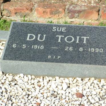 TOIT Sue, du 1918-1990