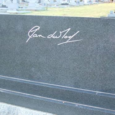 TOIT Johannes Gerhardus, du 1923-1991