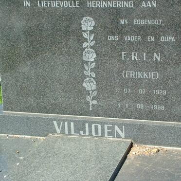 VILJOEN F.R.L.N. 1929-1998