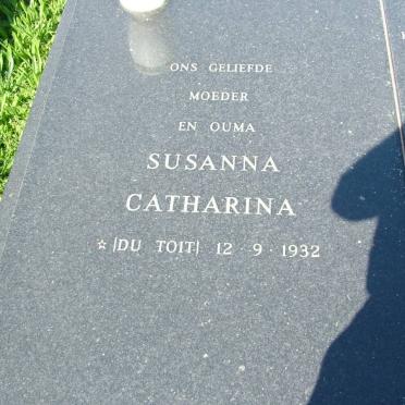 VERMEULEN Douw Gerbrand 1925-1996 &amp; Susanna Catharina DU TOIT 1932-