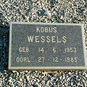 WESSELS Kobus 1953-1985