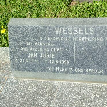 WESSELS Jan Jurie 1926-1998