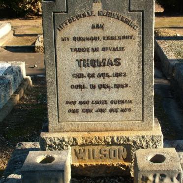 WILSON Thomas 18?3-1953
