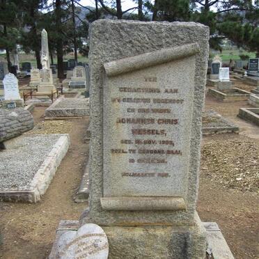 WESSELS Johannes Chris 1903-1934