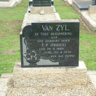 ZYL F.P., van 1889-1970