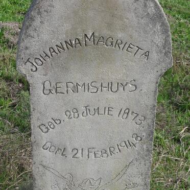 GERMISHUYS Johanna Magrieta 1873-1948