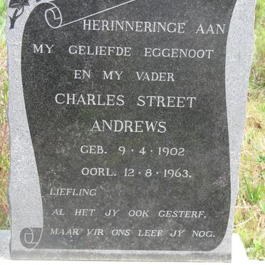 ANDREWS Charles Street 1902-1963