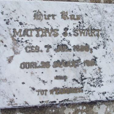 SWART Matthys J. 1889-1911