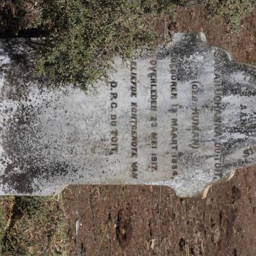 Western Cape, BREDASDORP district, Die Kop, Wydgelegen 59, farm cemetery_2