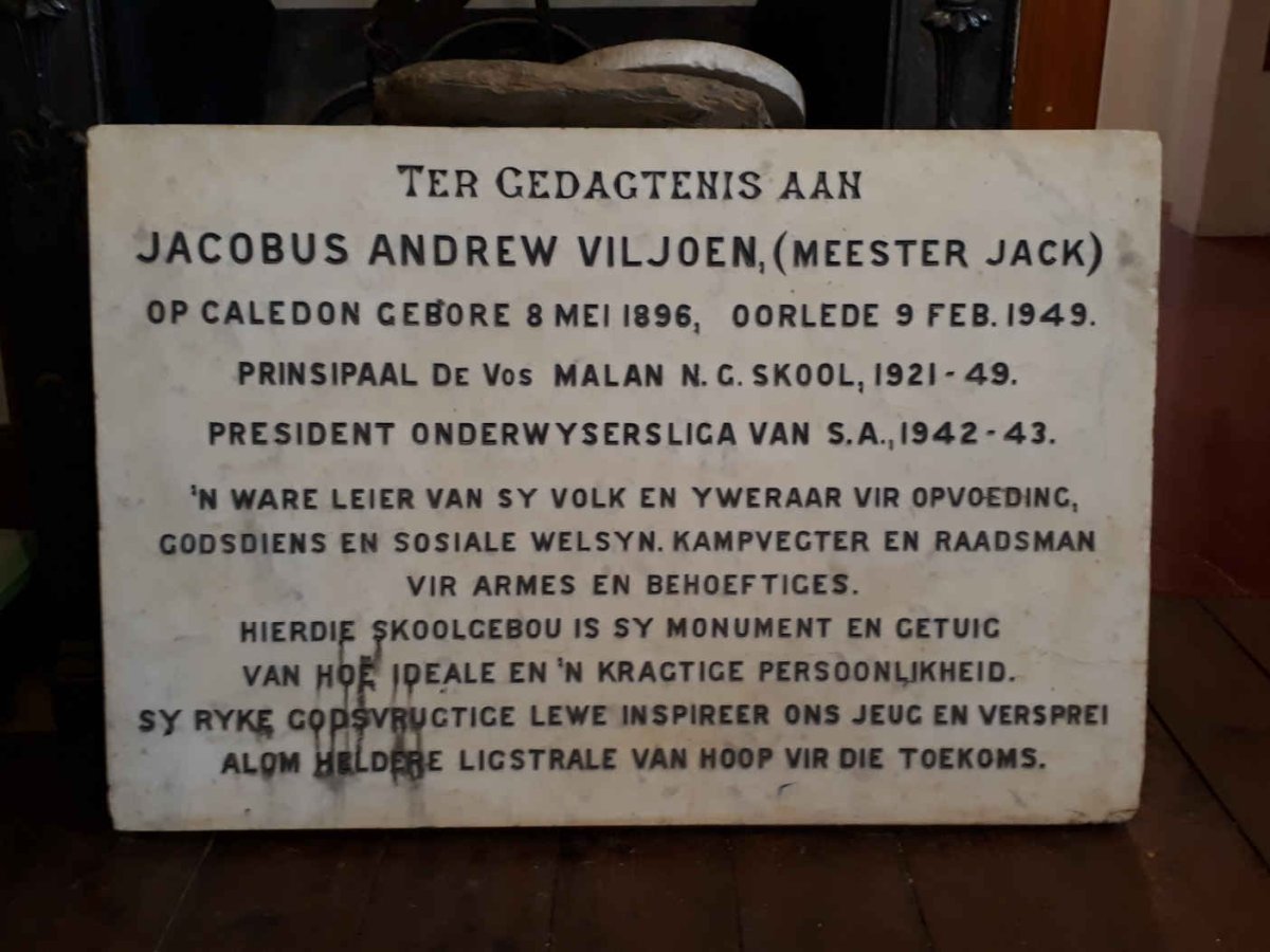 VILJOEN Jacobus Andrew 1896-1949