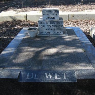 WET Jannie, de 1954-1955