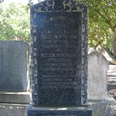WET Daniel S., de 1846-1938 &amp;  Anna S.J. MARAIS ??-??