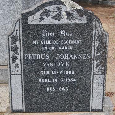 DYK Petrus Johannes, van 1886-1954