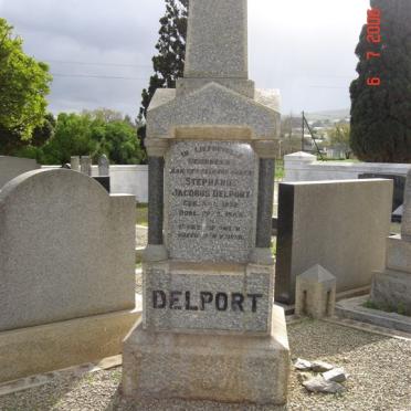 DELPORT Stephanus Jacobus 1872-19?? &amp; Gertruida A. DE WET 1875-1934