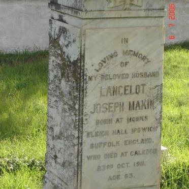 MAKIN Lancelot Joseph -1911