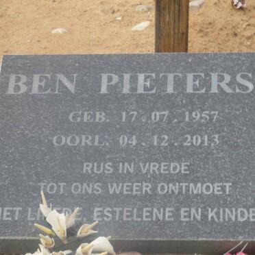 PIETERSE Ben 1957-2013