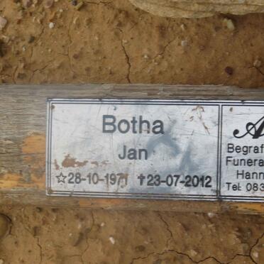BOTHA Jan 1971-2012