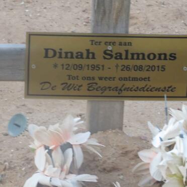 SALMONS Dinah 1951-2015
