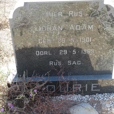 FOURIE Johan Adam 1901-1969