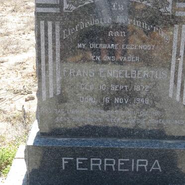 Western Cape, CALITZDORP district, Vleirivier, Langverwagt 78, Amber Lagoon, farm cemetery