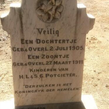 POTGIETER -1905 :: POTGIETER -1911