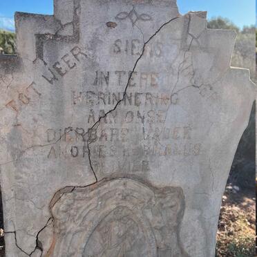 OLIVIER Andries Hermanus 1868-19??