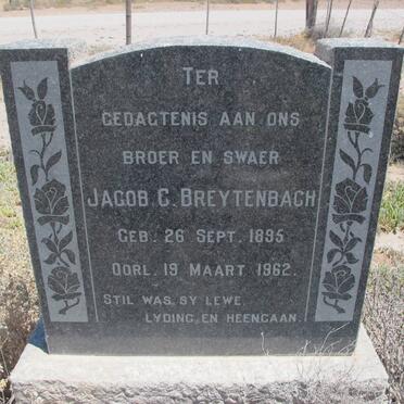 BREYTENBACH Jacob C. 1895-1962