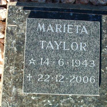 POTGIETER Lucille nee TAYLOR 1961-1998 :: TAYLOR Marieta 1943-2006