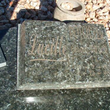 POTGIETER Lucille nee TAYLOR 1961-1998