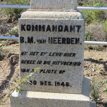 HEERDEN B.M., van -1946