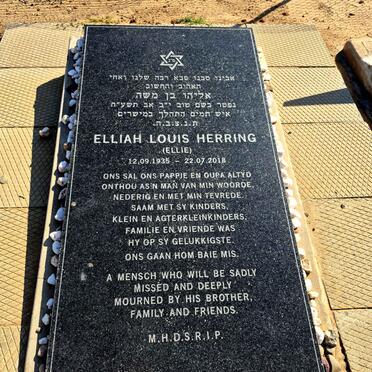 HERRING Elliah Louis 1935-2018