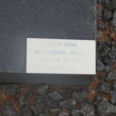 BRINK Etienne 1903-1977 &amp; Eileen -1980