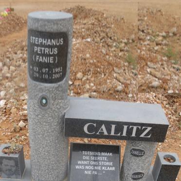CALITZ Stephanus Petrus 1952-2007