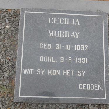 MURRAY Cecilia 1892-1991