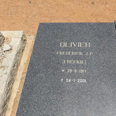 OLIVIER Frederick J.P. 1917-2001