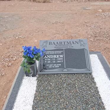 BAARTMAN Andrew 1956-2017