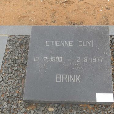 BRINK Etienne 1903-1977 &amp; Eileen -1980