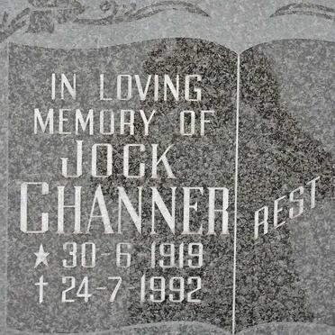 CHANNER Jock 1919-1992
