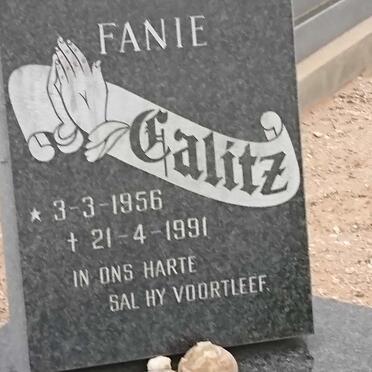 CALITZ Fanie 1956-1991